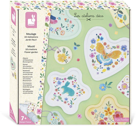 Janod - les ateliers déco - støbning af gips - blomsterhaven