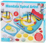 Playgo mandala spirograf tegnesæt - kreative skabeloner 27 stk.