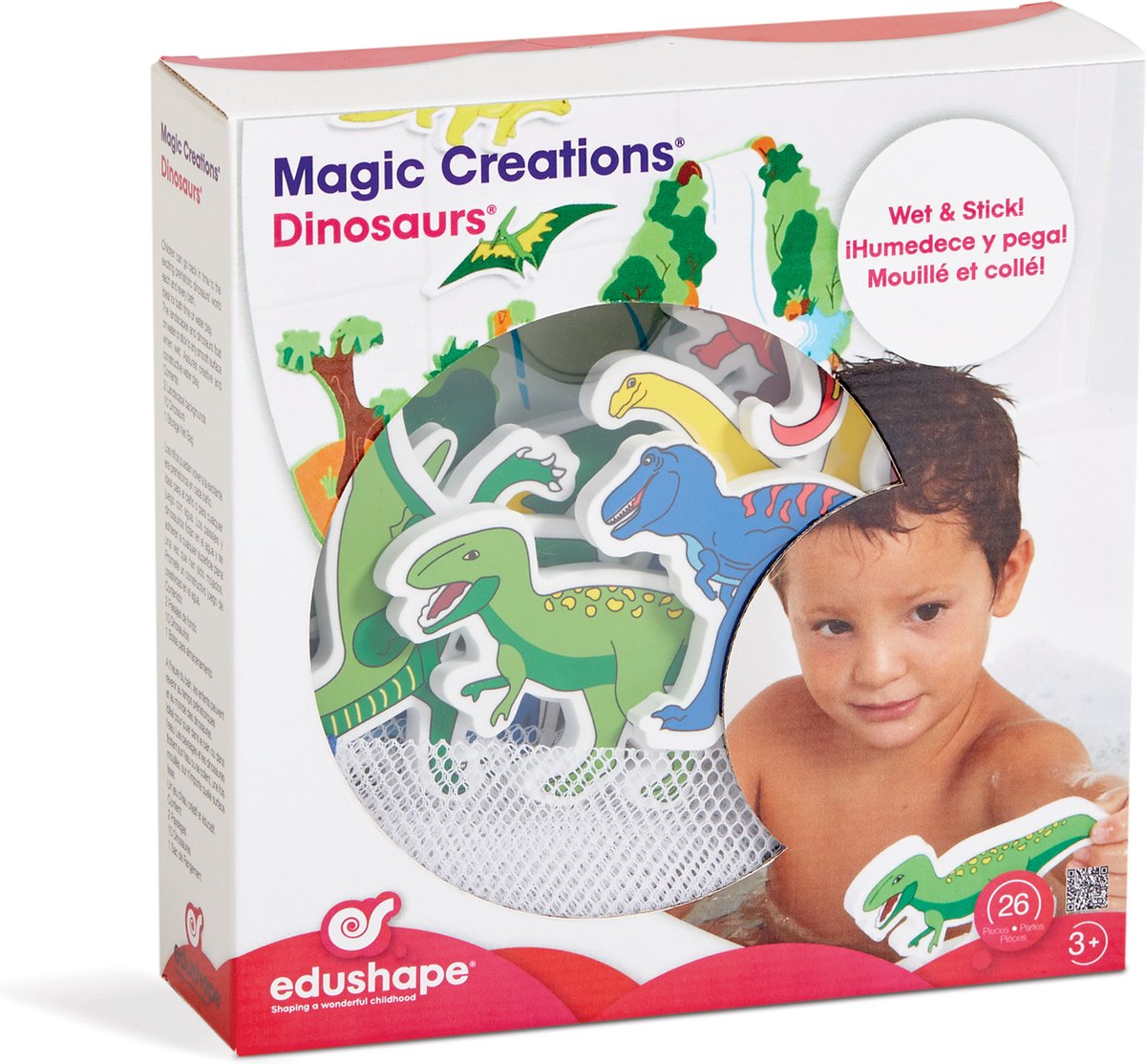 Edushape badelegetøj magiske kreationer dinosaurer