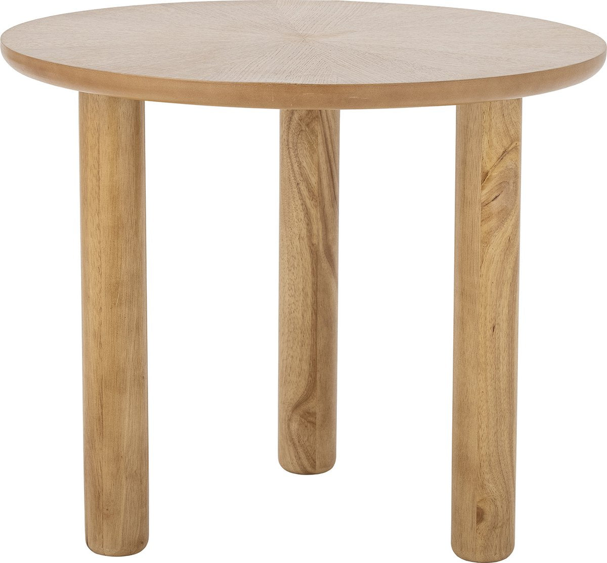Bloomingville - noma sofabord - beige - gummitræ