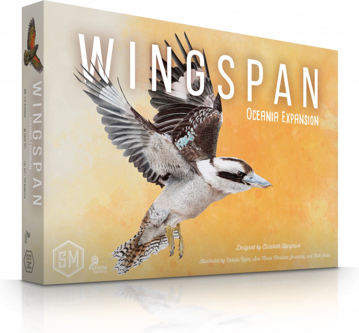 Stonemaier spil wingspan oceania expansion - engelsk brætspil
