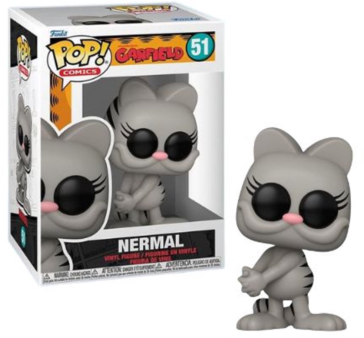 Funko Garfield Nermal Vinyl Figur 51 Unisex Pop! - neutral - standard