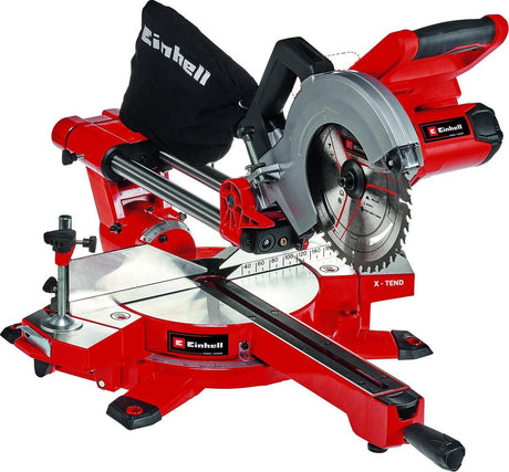 Einhell batteri radial skærgeringssav te-sm 36 210 li solo - power x-change - 36 v li-ion - ø210 mm - inkl. 40 tands savklinge - ekskl. batteri og oplader