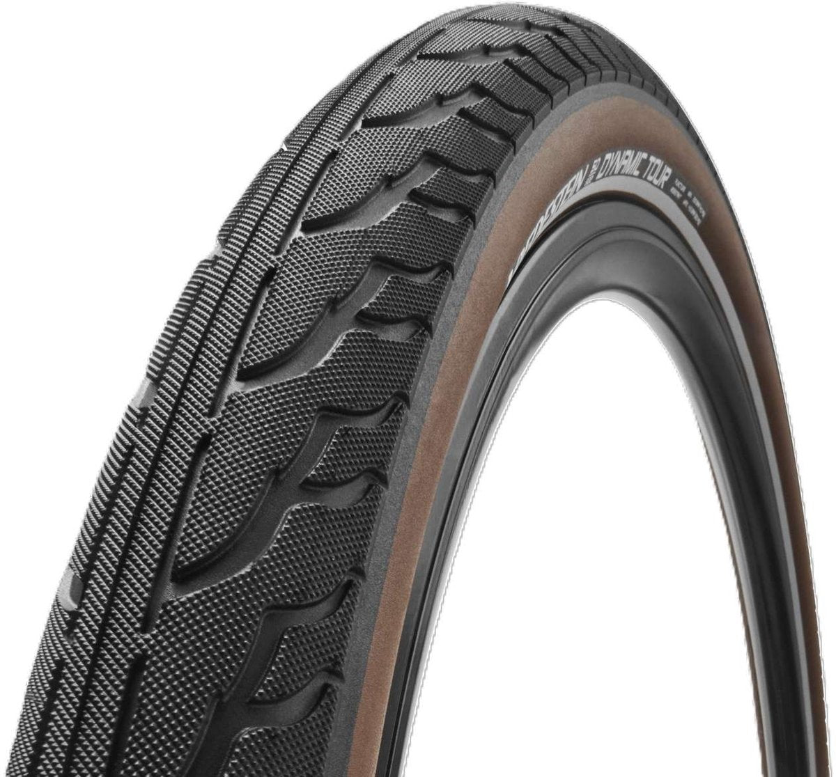Vredestein dæk dynamisk tour 50-622 28x2,00 - sort brun