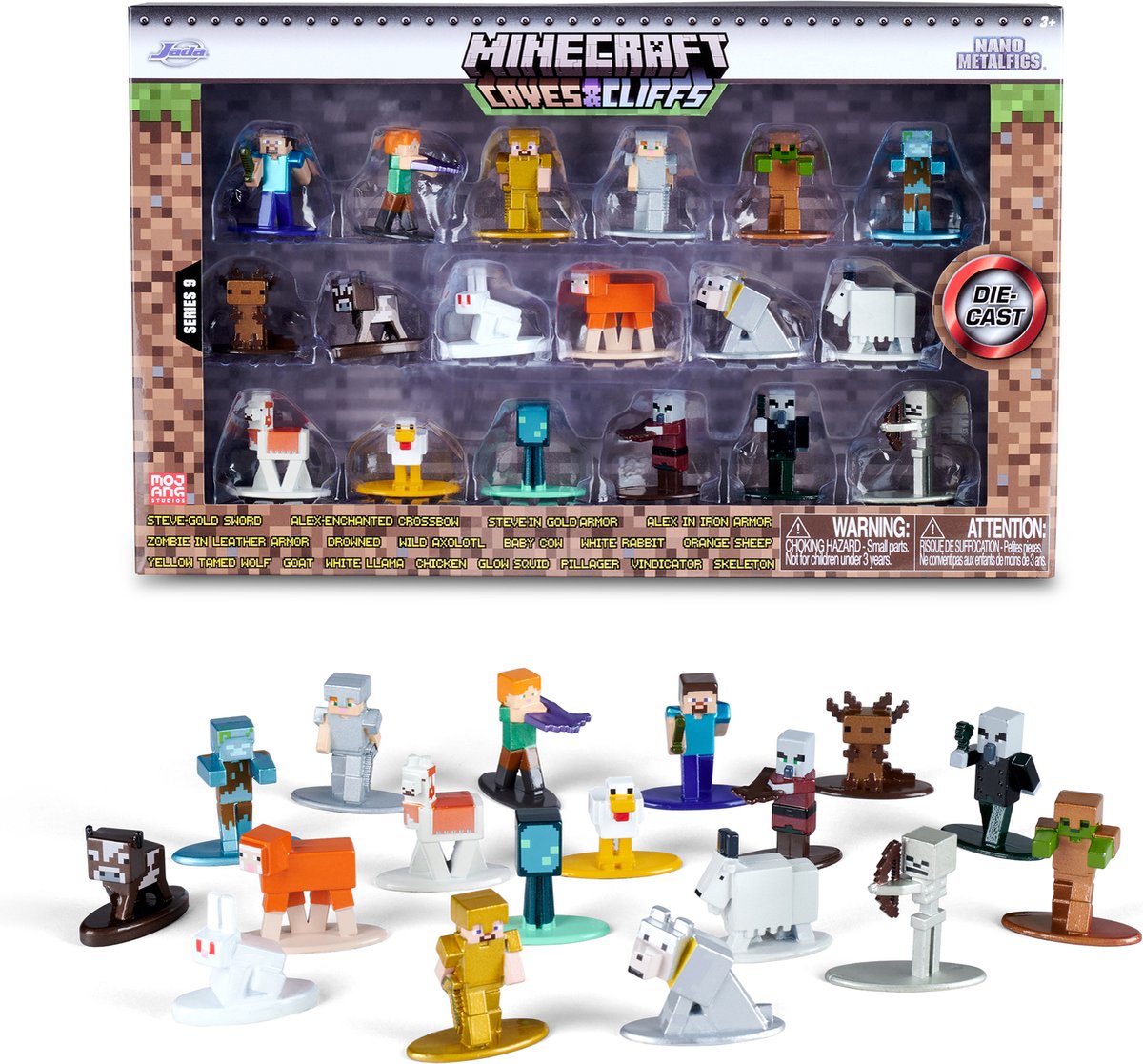 Jada legetøj marvel multi pack nanofigurer, wave 9
