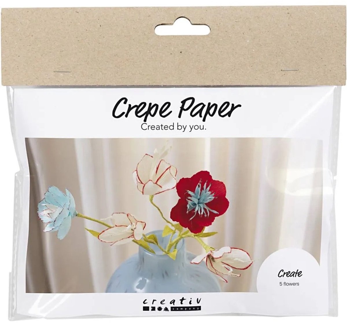 Creativ virksomhed https: www.cchobby.nl mini-hobbyset-crepe-paper-flowers-of-crepe-paper-pastelcolors-1-box