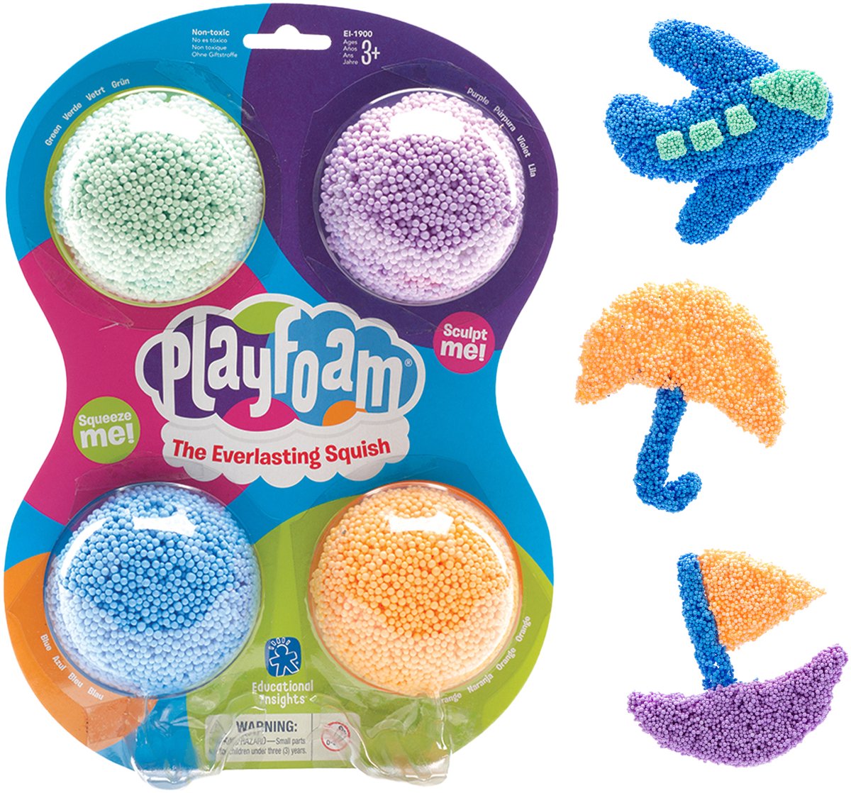 Læringsressourcer playfoam® original (4-pak) - 6+