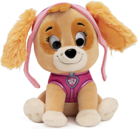 Paw patrulje gun - skye - krammetøj - 15 cm