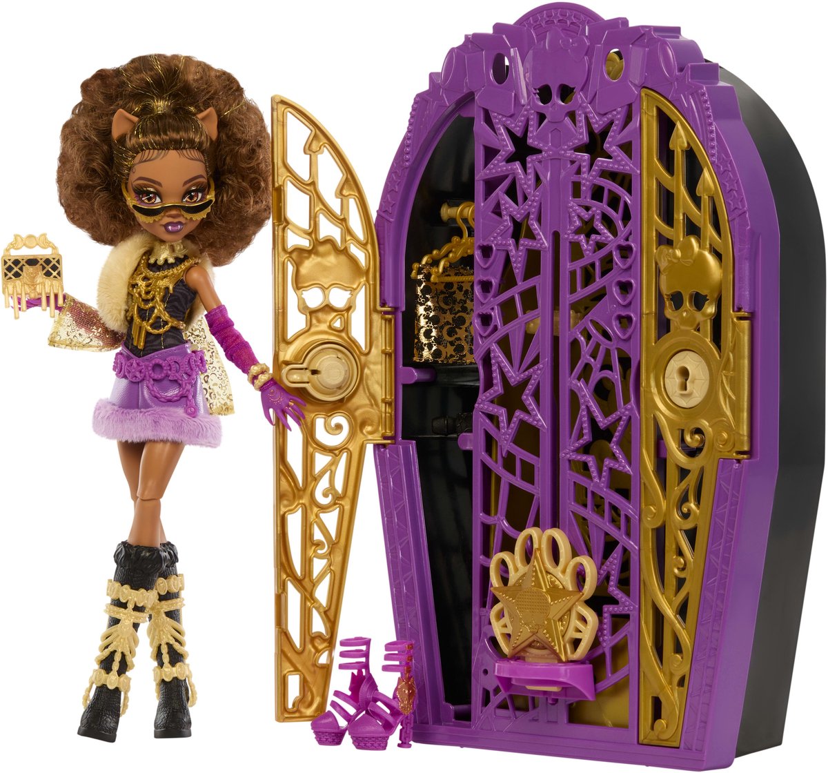 Monster high skulltimate secrets clawdeen dukke