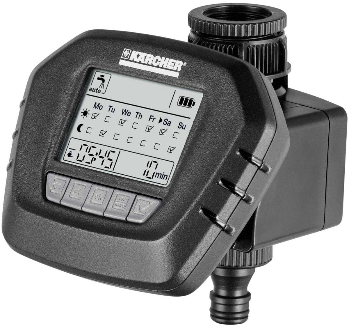 Kärcher wt5 vandtimer - batteri - fire tilstande
