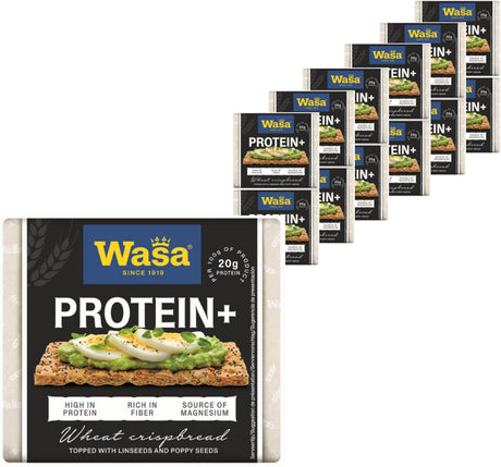 Wasa protein+ knækbrød - 12x200g