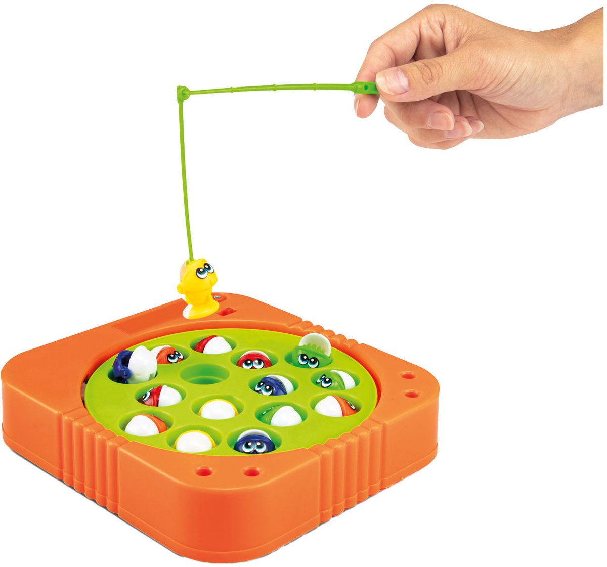 Toi-toys elektronisk fiskespil med 3 fiskestænger