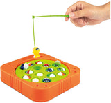 Toi-toys elektronisk fiskespil med 3 fiskestænger