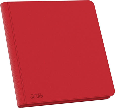 Ultimate guard zipfolio 480 24-lommers xenoskin - rød