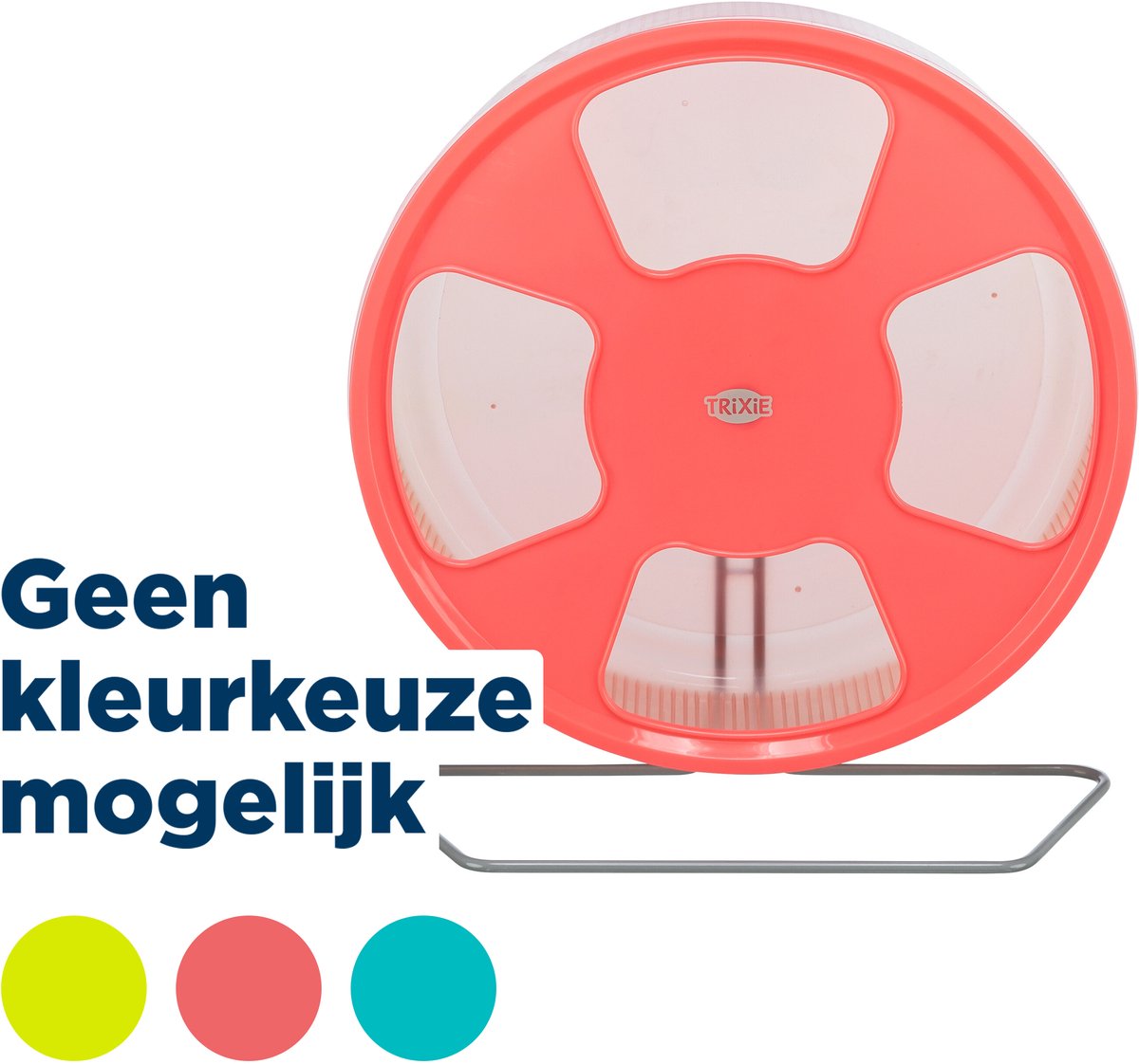 Trixie plast træningshjul assorteret