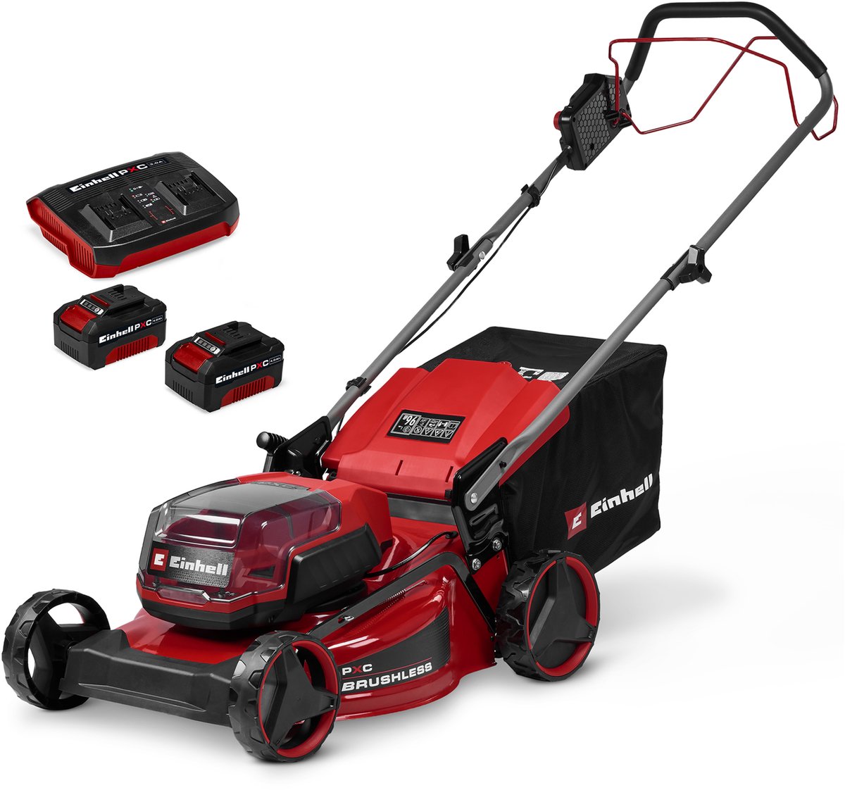Einhell batteri plæneklipper GC-CM 36 46 S LI BL Kit - Strøm