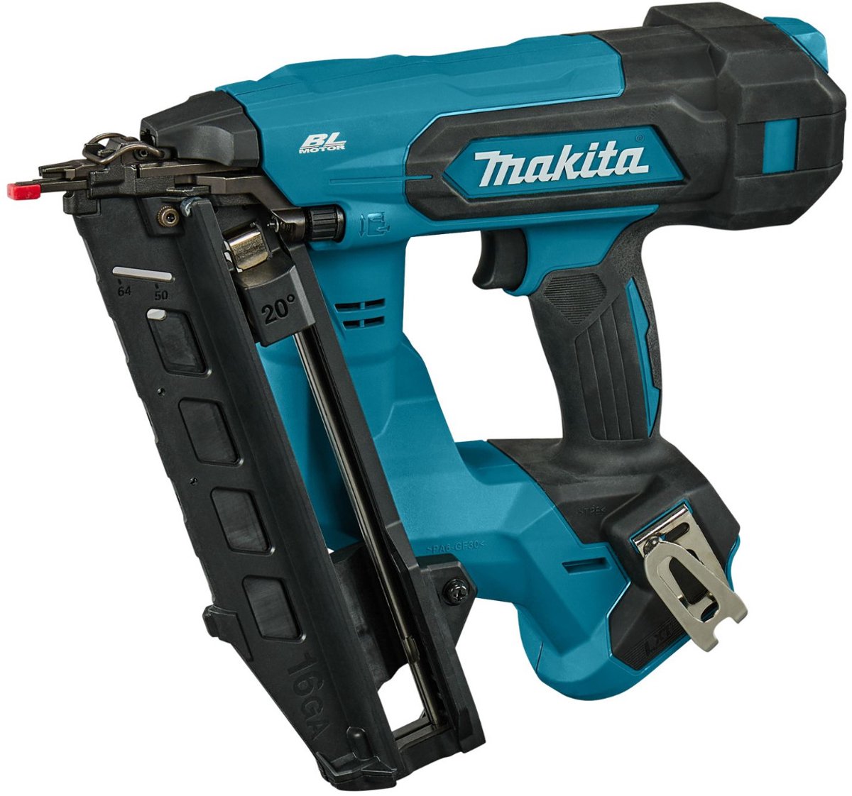Makita dbn610z lxt 18 v brad sømpistol 16ga til 64mm | uden batterier og oplader - dbn610z