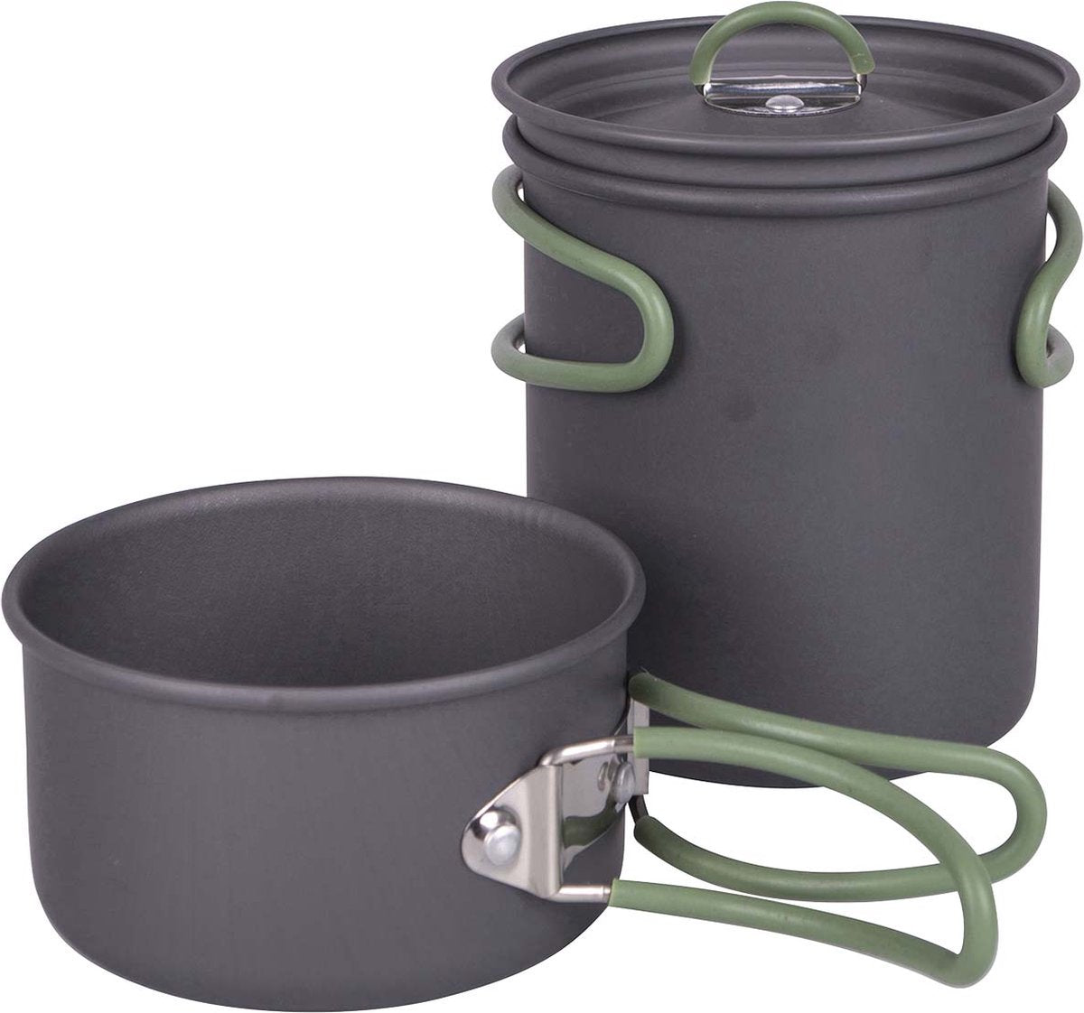 Bo-camp - pandesæt - explorer - 2-delt - hårdanodiseret - aluminium