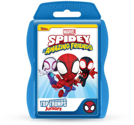 Vindertræk overtrumfer junior - kortspil - spidey og hans fantastiske venner - engelsk