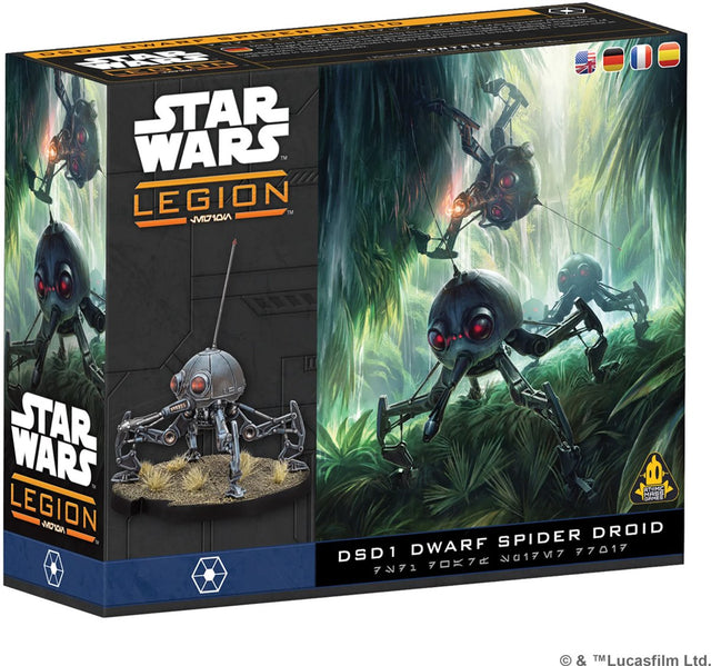 Atomic mass games star wars legion dwarf spider droid - udvidelse - en fr de es