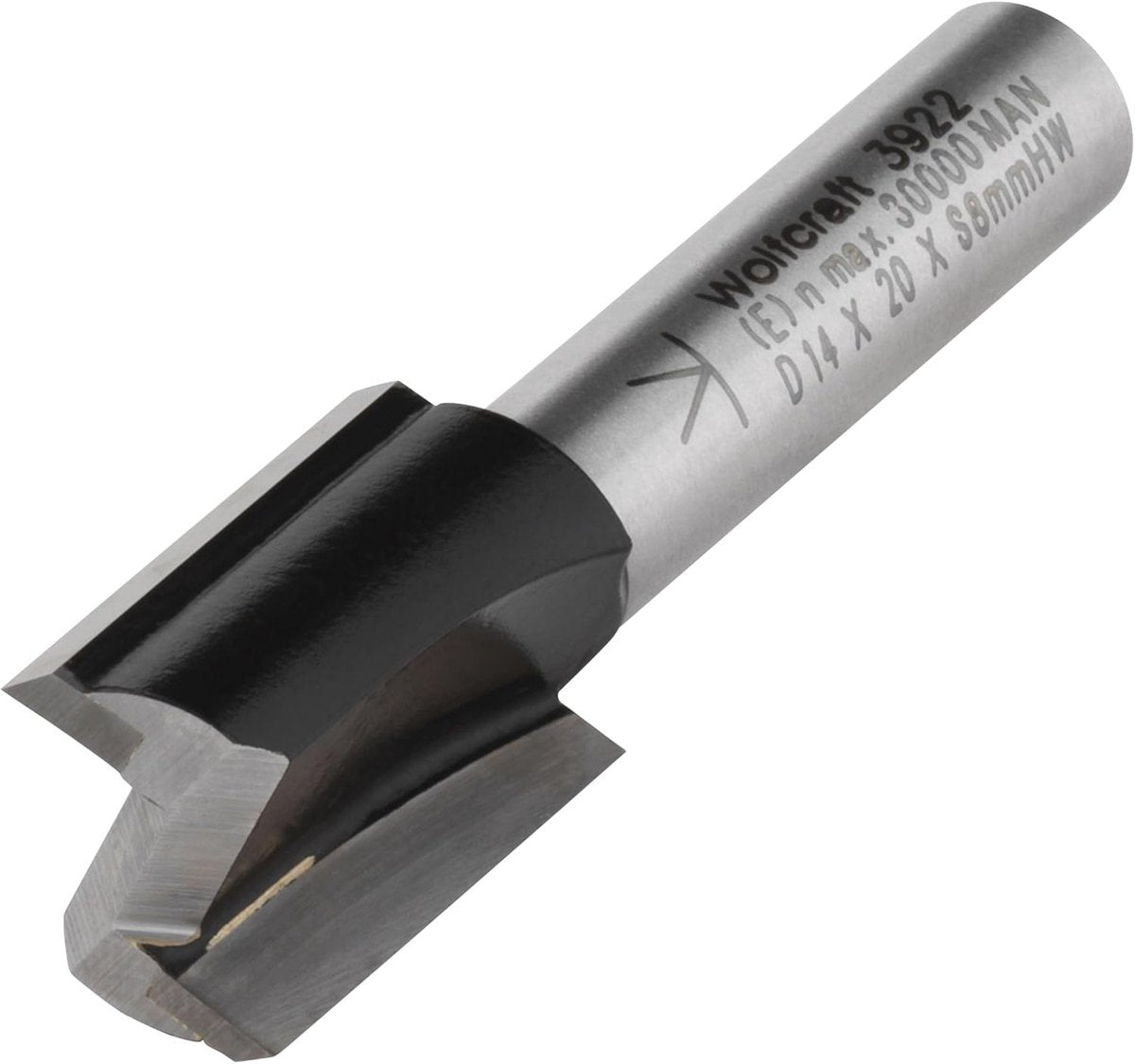 Wolfcraft - rilleskærer 14mm - fræser - 3922000