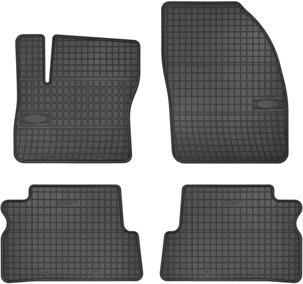 Frogum gummimåtter ford focus c-max 2003-2007 -