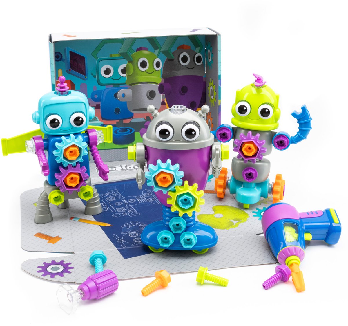 Læringsressourcer design drill® robotværksted - 1+