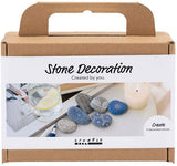 Kreativ virksomhed https: www.cchobby.nl mini-hobbyset-steen decoration-blue-1-box