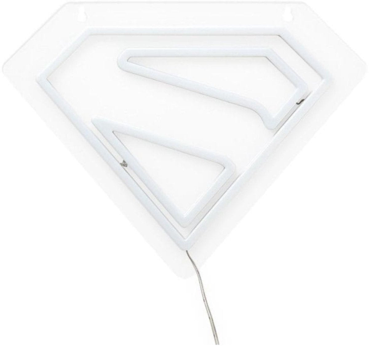 Paladone produkter dc tegneserier led væglampe lys superman neon
