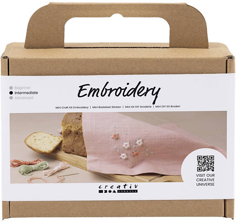 Creativ Company Mini Hobbyset Embroidery Servet