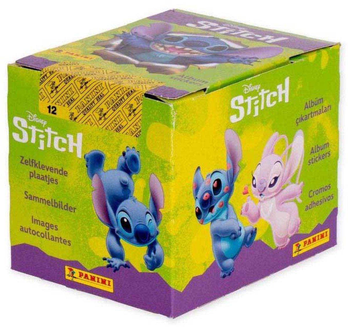Panini stitch sticker - booster display - samlekort