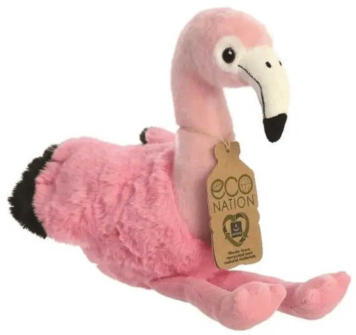 Aurora eco nation flamingo - krammelegetøj