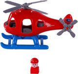 Cavallino Fire Brigade Helicopter med leget figur, 29,5 cm