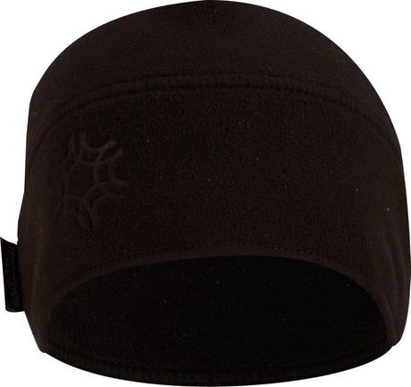 Starling muts fleece - volwassenen - snowflake - zwart one size