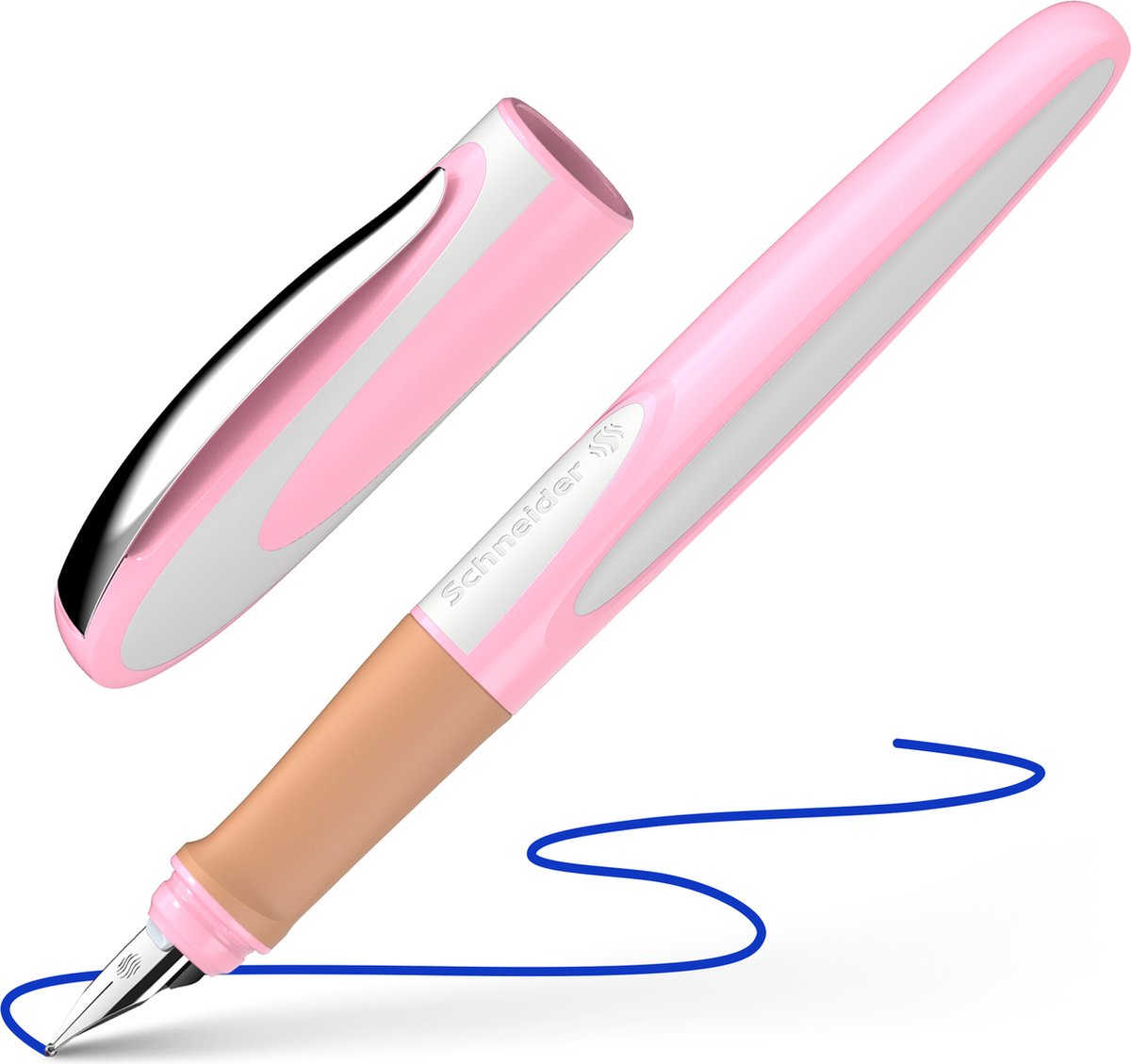Schneider skriveredskaber schneider fyldepen - ray - kirsebærblomst - nib m+ - s-168214