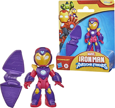 Marvel iron man og hans fantastiske venner ironheart - actionfigur