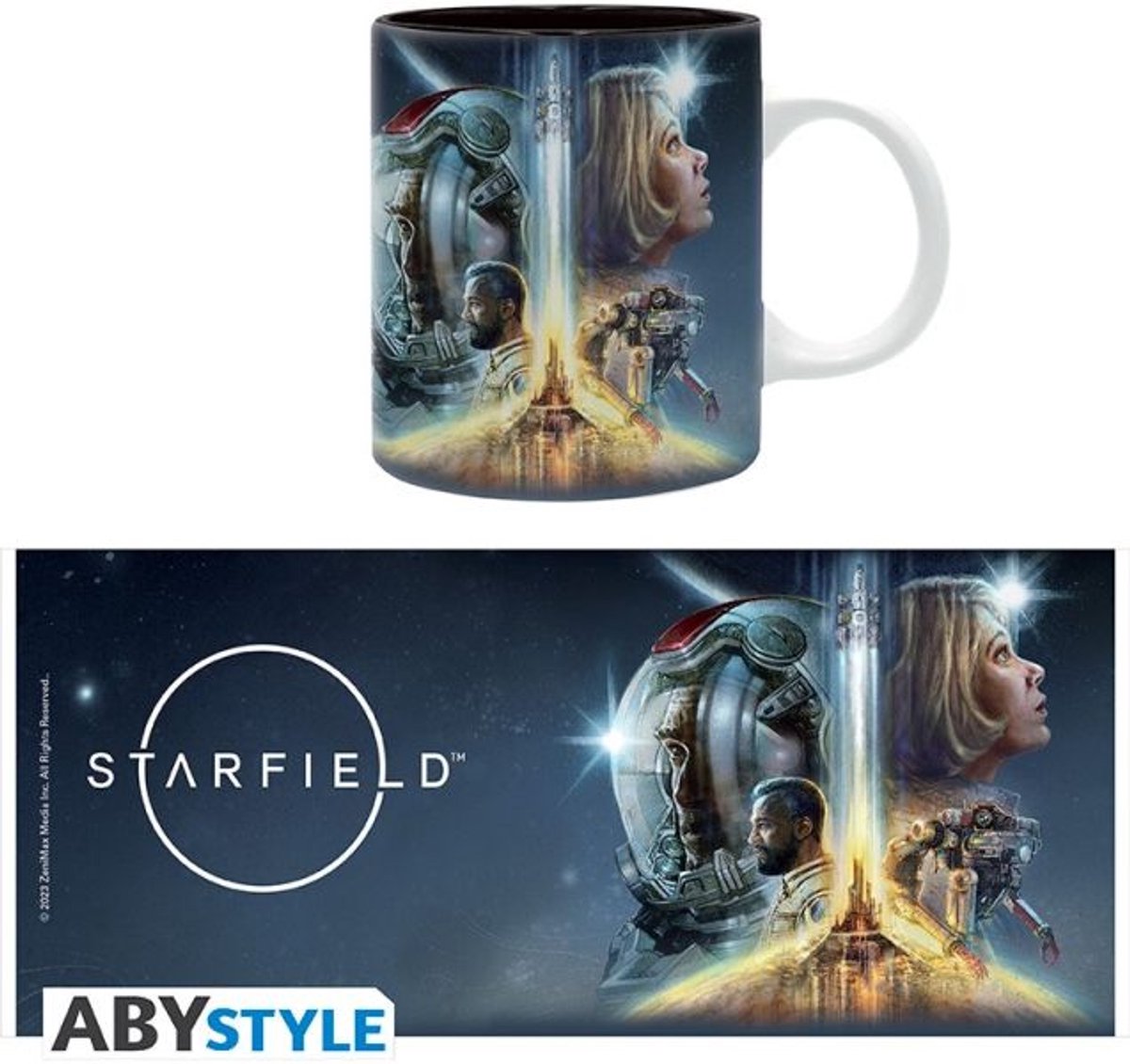 Abystyle starfeld krus rejse gennem rummet (diverse) nyt