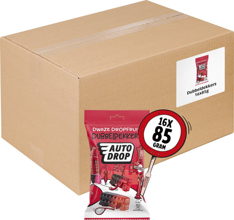 Autodrop snackpakke dobbeltdækker (16x 85gr)