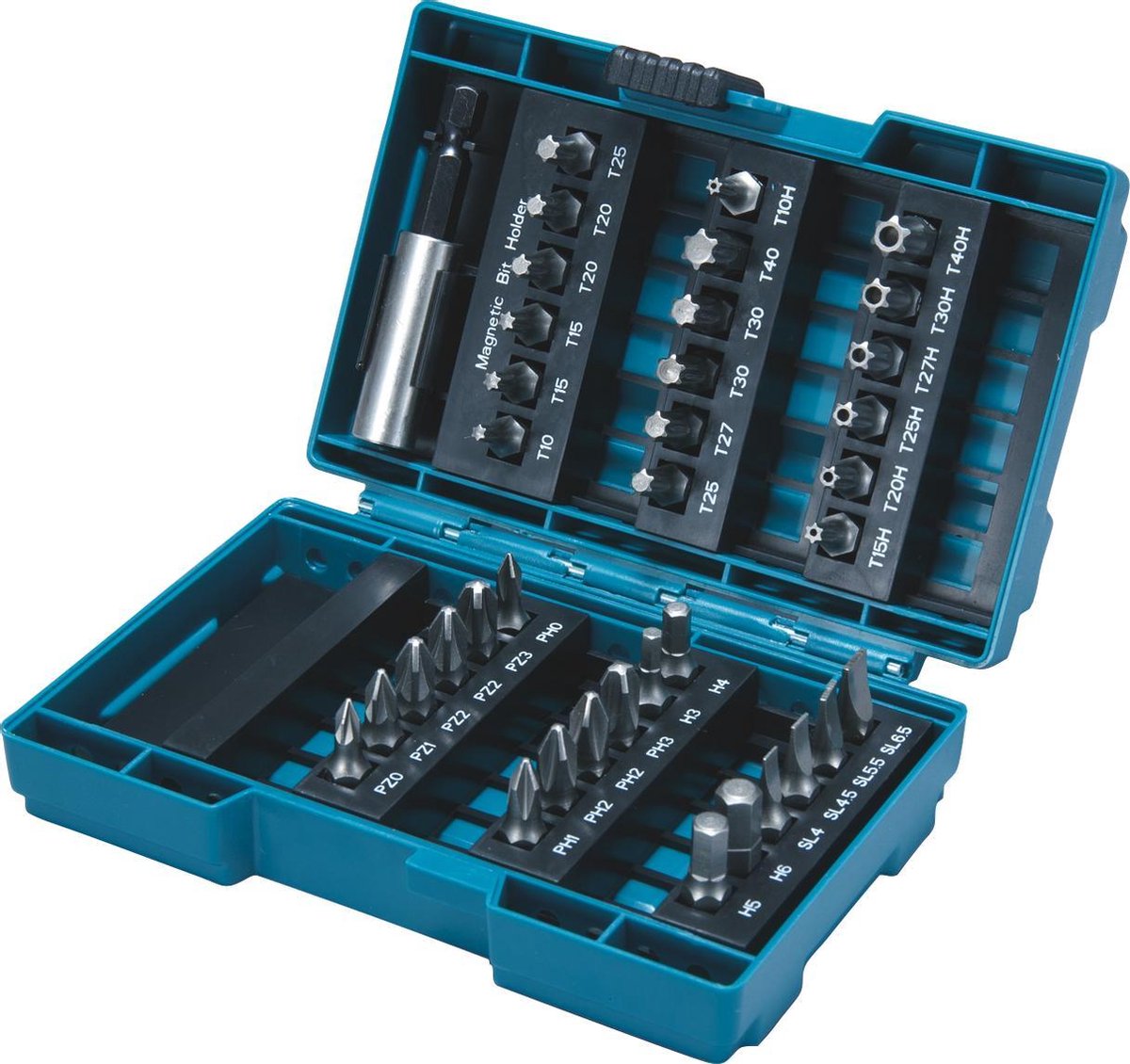 Makita tilbehør b-28606 | 37 stk | skruebitsæt - b-28606