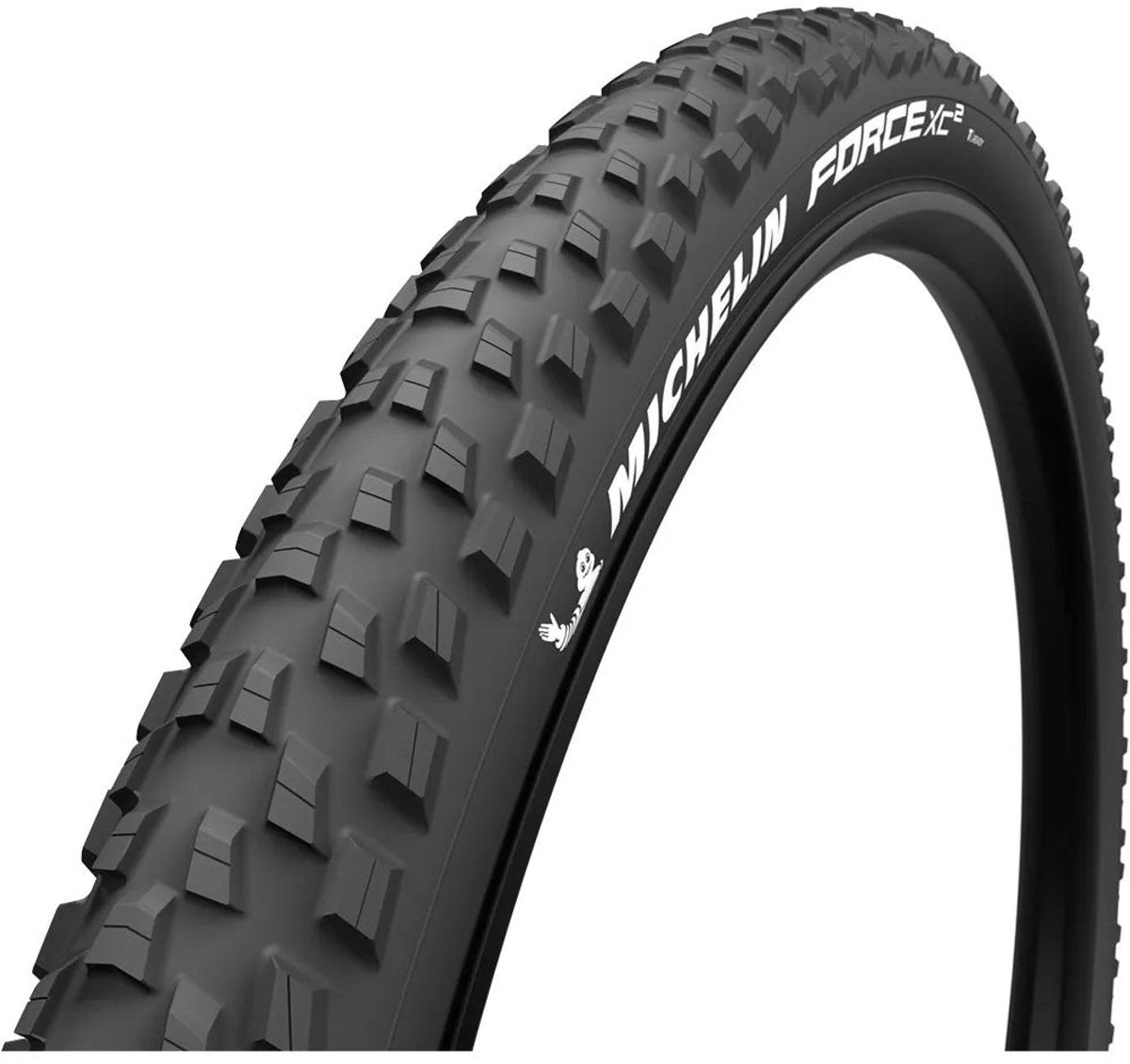 Michelin dæk 29” – force xc2 – tlr (tubeless ready) – foldedæk – etrto størrelse: 54-622 – sort