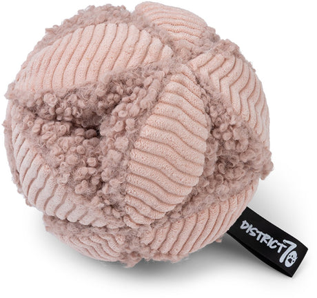District 70 bobby – snuffelbal voor honden | stimuleert speurgedrag mentale uitdaging – roze – small ø13 cm