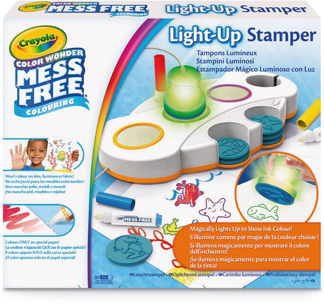 Crayola - farvevidunder lysende snavsfri stempler - hobbypakke - kreativ aktivitet og gave til børn fra 3 år og derover