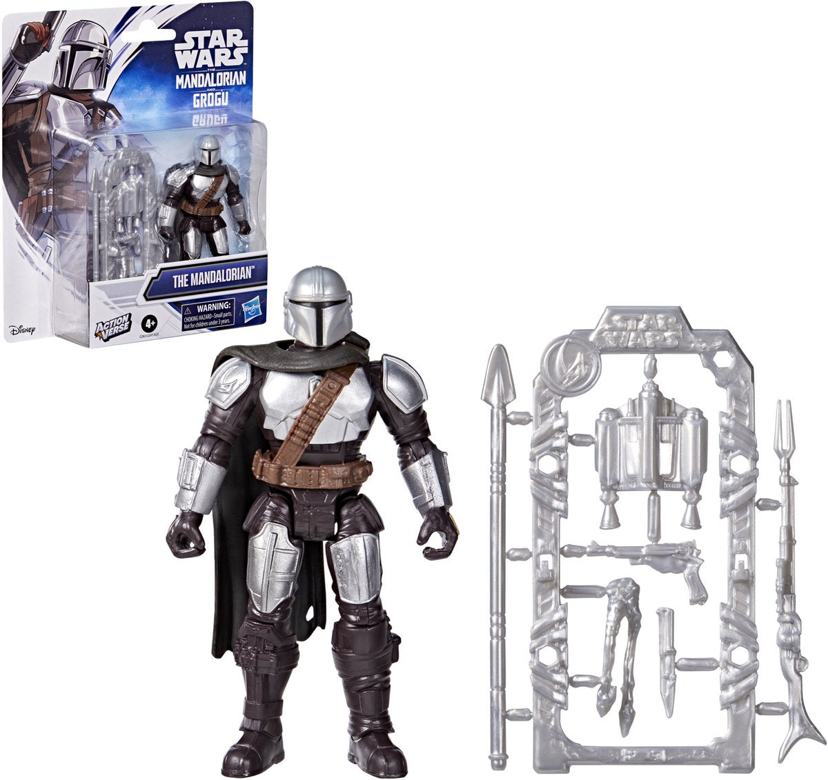 Star Wars Actionverse The Mandalorian actionfigur 11 cm