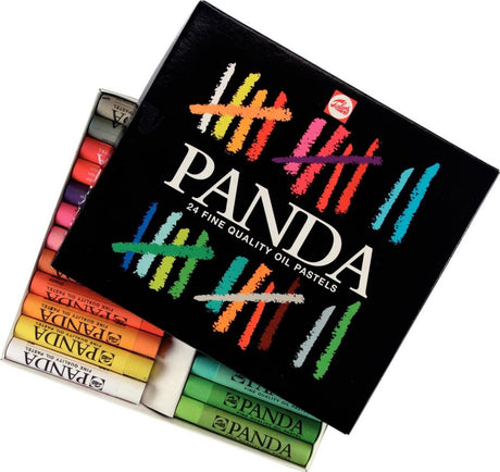 Talens panda olie pastel sæt | 24 farver