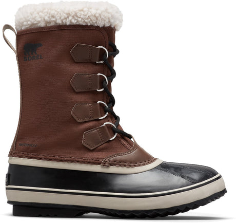 Sorel 1964 pac™ nylon wp snestøvler til mænd - tobak, sort - størrelse 42,5