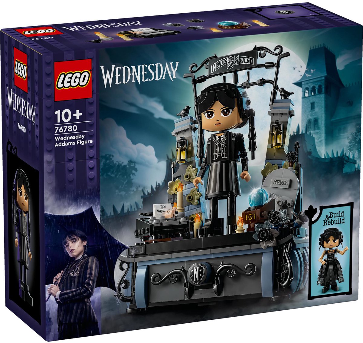 Lego onsdag: onsdag Addams figur - 76780