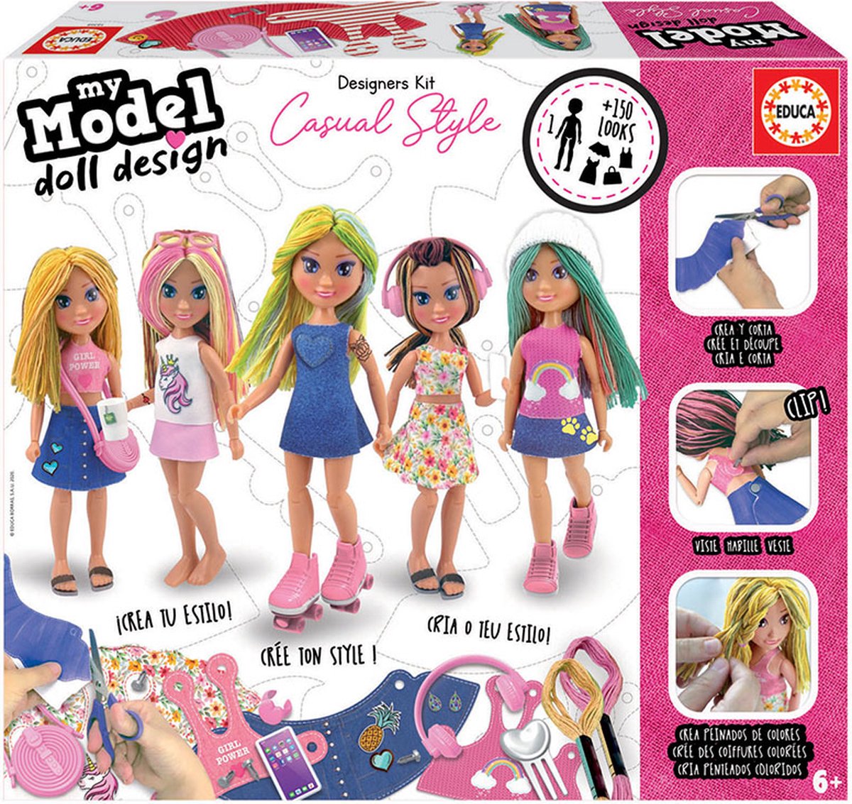 Educa - hobby - min model dukke design