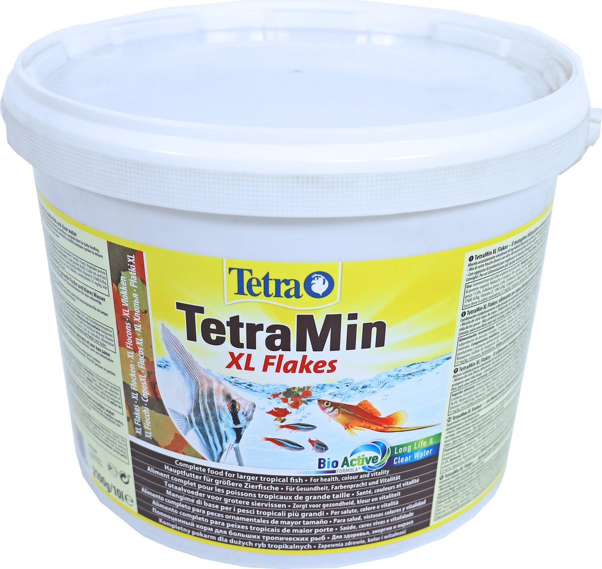 Tetra min xl bio-aktiv - fiskefoder - 10 l
