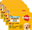 Pedigree junior hundefoder - mix udvalg i gelé - måltidsposer - 4x 12x100g