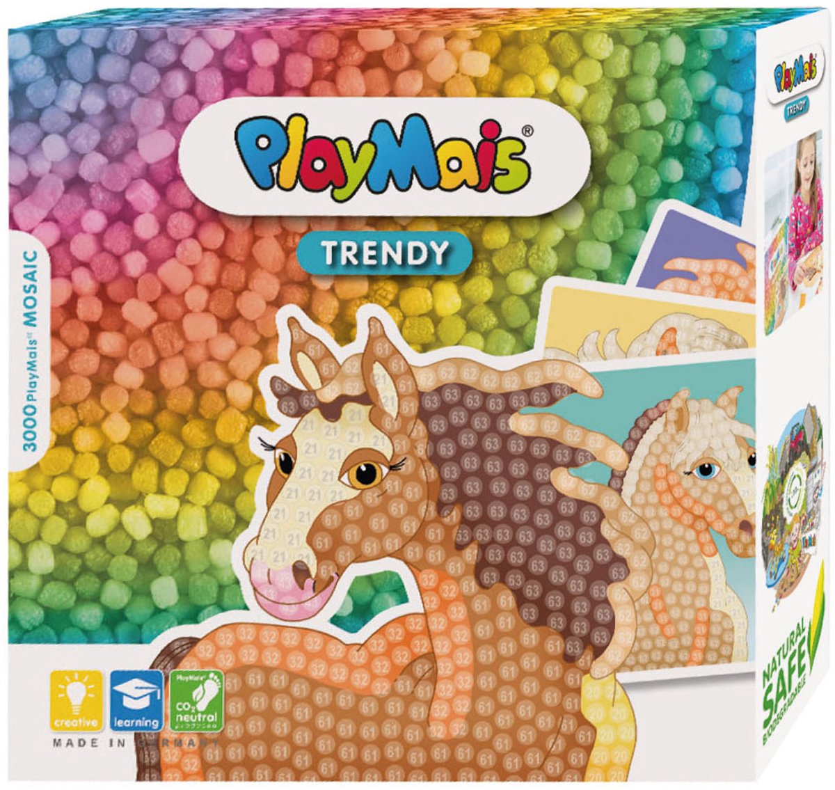 Jbm playmais trendy mosaikheste (>3.000 stykker)